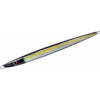 Блесна для джиггинга DAIWA SALTIGA TB JIG TONJIGI CUSTOM 400G KEIMURA GLOW BLACK OILY