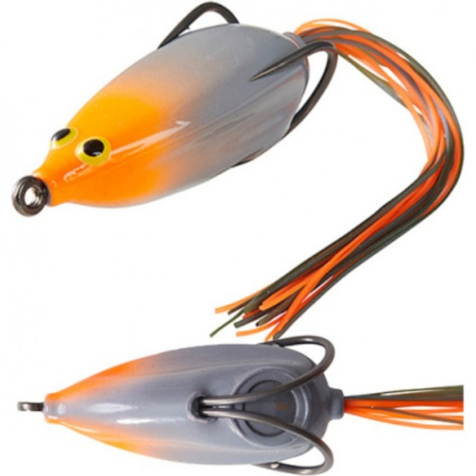Приманка силиконовая лягушка DAIWA STEEZ SNAPPY FROG NEZUMI 07433503
