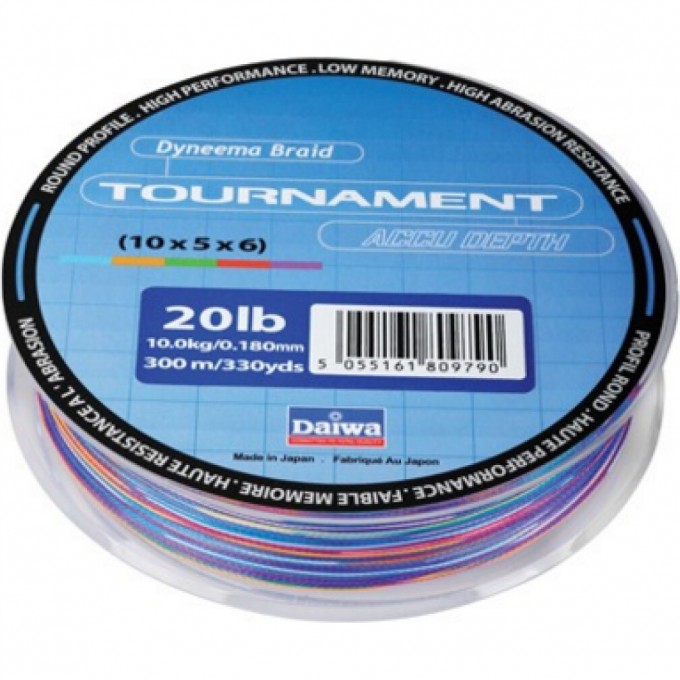 Шнур DAIWA Tournament Accudepth 0,14мм 150м 10lb 14629274