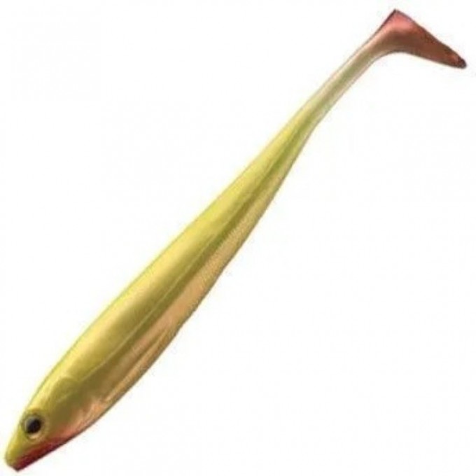 Силиконовая приманка DAIWA Tournament Duckfin Shad (20см) Lemon Perch (упаковка - 2шт) 15600-620