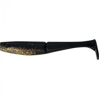 Твистер DAIWA Bait Junkie Minnow 4.2 (10см) Black & Gold (упаковка - 5шт)