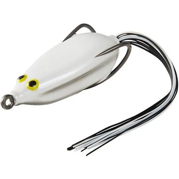 Воблер DAIWA STEEZ SNAPPY FROG WHITE BLACK 07433501 Воблер DAIWA STEEZ SNAPPY FROG WHITE BLACK 07433501