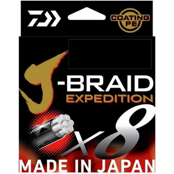 Леска DAIWA J-BRAID EXPEDITION×8E 0.10mm-150m SMASH ORANGE 12550-010